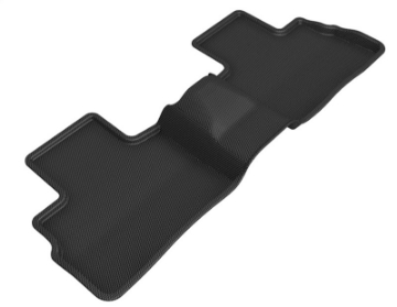 Picture of 3D MAXpider 20-22 Nissan Sentra Kagu Second Row Floormat - Black