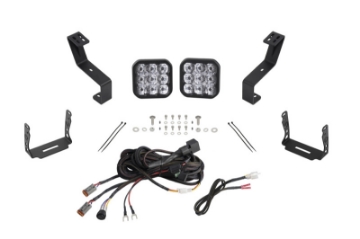 Picture of Diode Dynamics SS5 Bumper LED Pod Light Kit for 2019-Present Ram - Pro White Driving