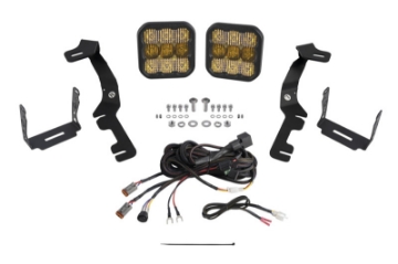 Picture of Diode Dynamics Stage Series Ditch Light Kit for 2019-Present Ram SS5 - Yellow Pro Combo