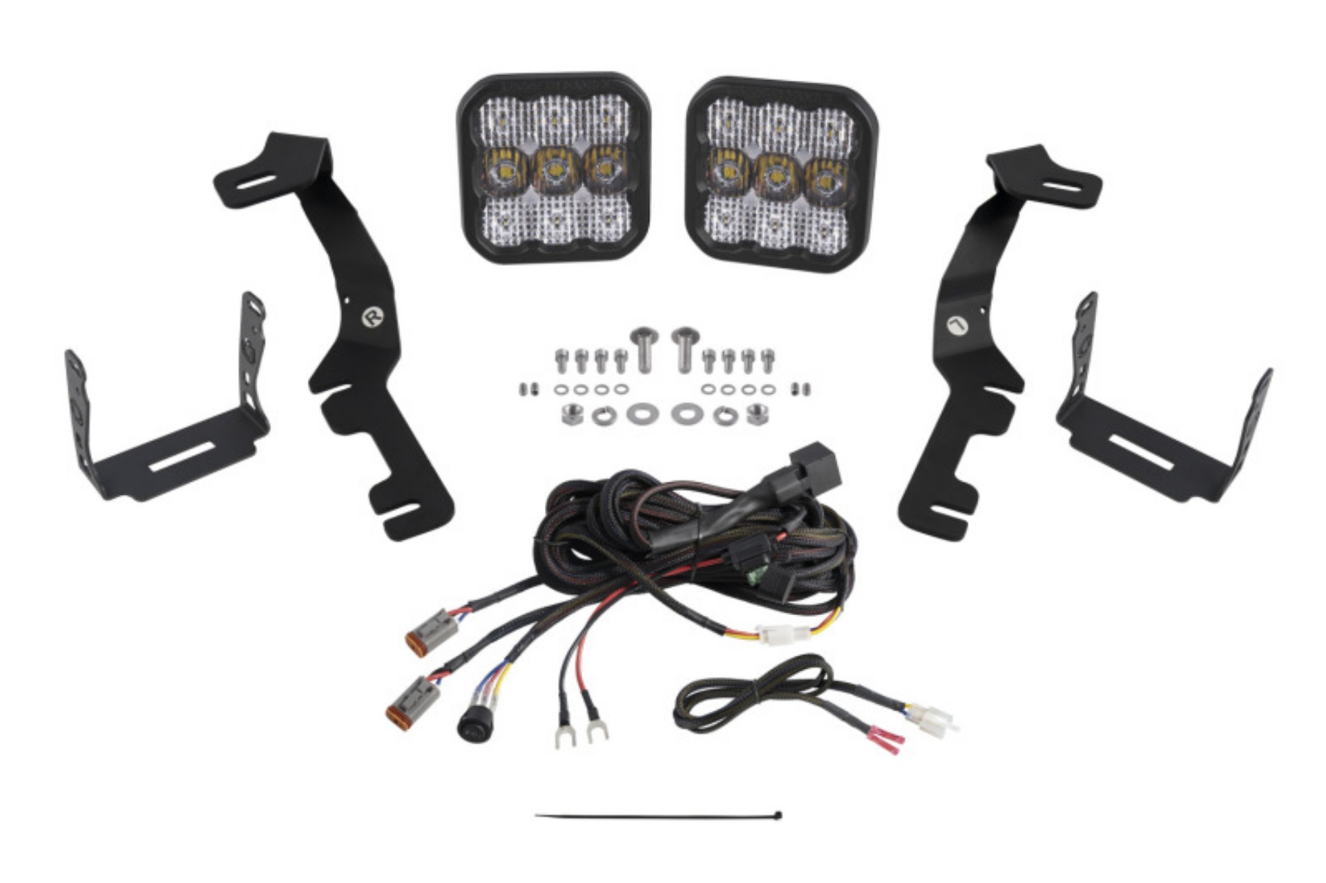 Picture of Diode Dynamics Stage Series Ditch Light Kit for 2019-Present Ram SS5 - Pro White Combo
