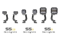 Picture of Diode Dynamics Stage Series Ditch Light Kit for 2019-Present Ram SS5 - Pro White Combo