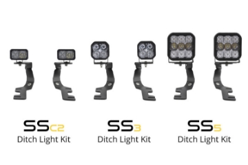 Picture of Diode Dynamics Stage Series Ditch Light Kit for 2019-Present Ram SS5 - Pro White Combo