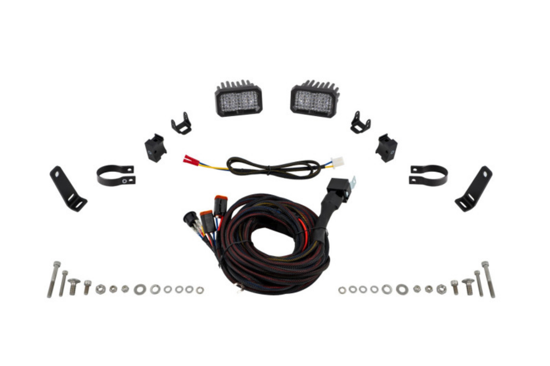 Picture of Diode Dynamics Stage Series 1 3-4 In Roll Bar Reverse Light Kit SSC2 Pro Pair