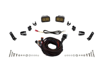 Picture of Diode Dynamics Stage Series 1 In Roll Bar Chase Light Kit SSC2 Sport - Yellow Pair