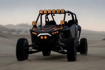 Picture of Diode Dynamics 20-Present Polaris RZR SS5 Sport CrossLink Roof - Yellow Combo Lightbar Kit