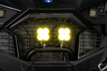 Picture of Diode Dynamics SS3 LED Bumper 2 In Roll Bar Kit Max - Yellow Combo Pair