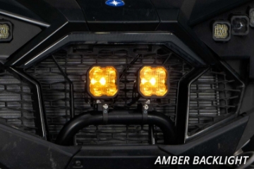 Picture of Diode Dynamics SS3 LED Bumper 1 1-2 In Roll Bar Kit Max - Yellow SAE Fog Pair