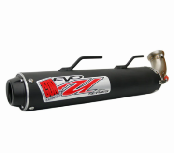 Picture of Big Gun 17-19 Polaris SPORTSMAN XP 1000 TOURING EVO U Series Slip On Exhaust