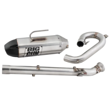Picture of Big Gun 08-10 Polaris RZR 800 EXO Stainless Slip On Exhaust