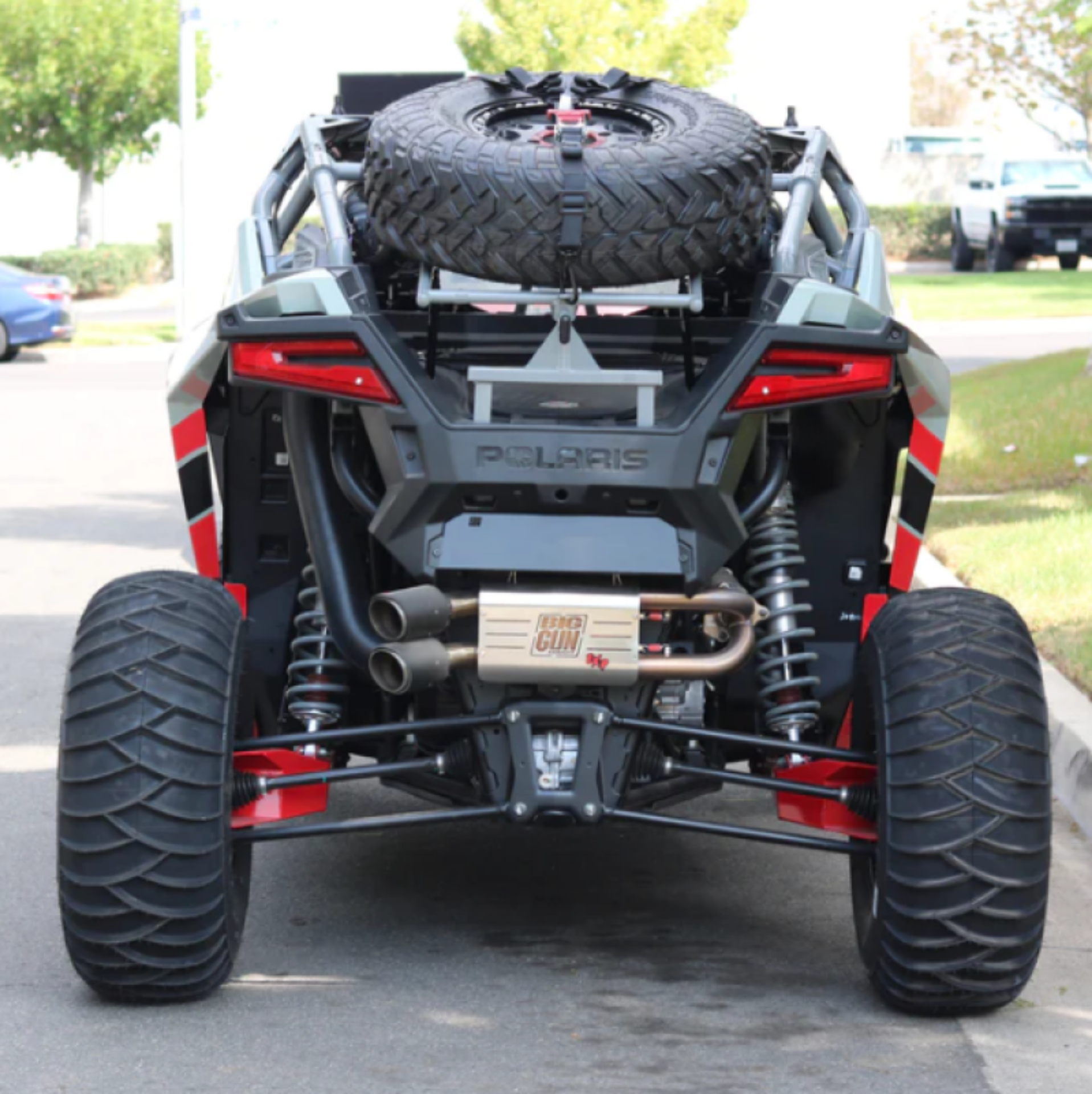 Picture of Big Gun 20-23 Polaris RZR PRO XP Explorer Series Dual Slip On Exhaust