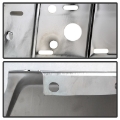 Picture of xTune 17-19 Ford F250- F350 Rear Left Bumper Cap End w- Sensor Hole - Chrome RB-FF25017-BEWS-L