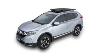 Picture of Rhino-Rack 17-22 Honda CR-V 5th Gen 5DR w- Flush Rails Backbone Mounting System - Black