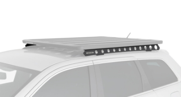 Picture of Rhino-Rack 11-21 Jeep Grand Cherokee WK2 4DR w- Metal Roof Rails Backbone Mounting System - Black