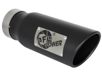 Picture of aFe Gemini XV 3in 304 SS Cat-Back Exhaust 09-18 GM Trucks V6-4-3-V8-4-8-5-3L w- Black Tips