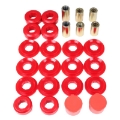 Picture of Energy Suspension 91-97 Toyota Land Cruiser FJ80 Front Control Arm Bushing Set - Red