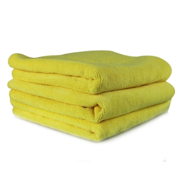 Picture of Chemical Guys Workhorse Professional Microfiber Towel - 16in x 16in - Yellow - 3 Pack