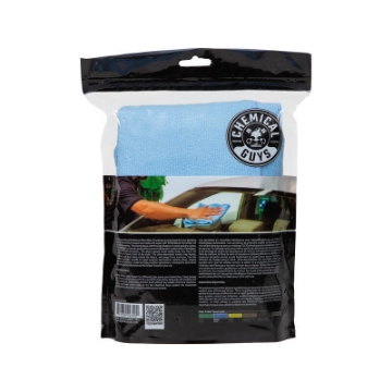 Picture of Chemical Guys Workhorse Professional Microfiber Towel - 16in x 16in - Blue - 3 Pack