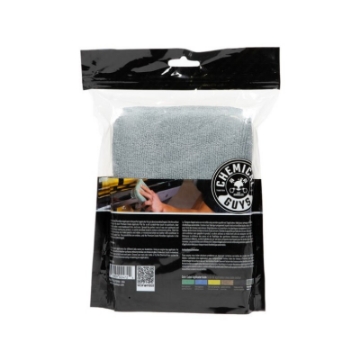 Picture of Chemical Guys Workhorse Microfiber Applicator - 5in x 3in x 1-5in - Gray - 2 Pack