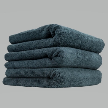 Picture of Chemical Guys Monster Edgeless Microfiber Towel - 16in x 16in - Black - 3 Pack