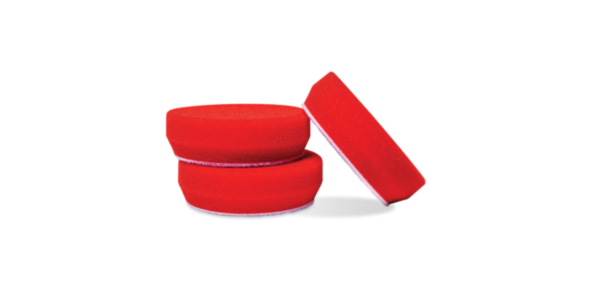 Picture of Griots Garage 3in Red Waxing Pads Set of 3