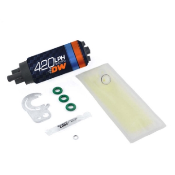 Picture of DeatschWerks DW420 Series 420lph In-Tank Fuel Pump w- Install Kit For Miata 89-93