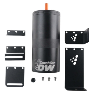 Picture of DeatschWerks 1 Liter Motorsport Oil Catch Can Assembly