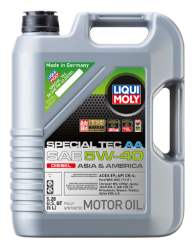 Picture of LIQUI MOLY 5L Special Tec AA Motor Oil SAE 5W40 Diesel