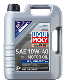 Picture of LIQUI MOLY 5L MoS2 Anti-Friction Motor Oil 10W40