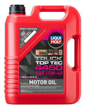 Picture of LIQUI MOLY 5L Top Tec Truck 4450 Motor Oil SAE 15W40