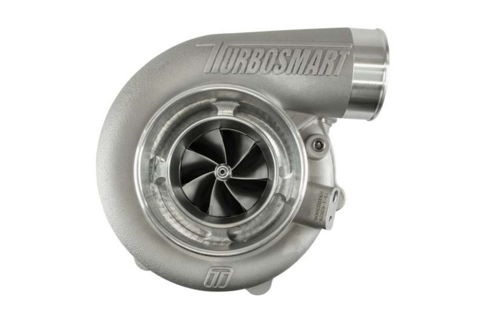 Picture of Turbosmart Oil Cooled 5862 T3 Flange Inlet V-Band Outlet A-R 0-63 External WG TS-1 Turbocharger