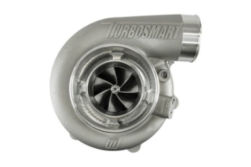 Picture of Turbosmart Oil Cooled 6870 T4 Flange Inlet V-Band Outlet A-R 0-96 External WG TS-1 Turbocharger