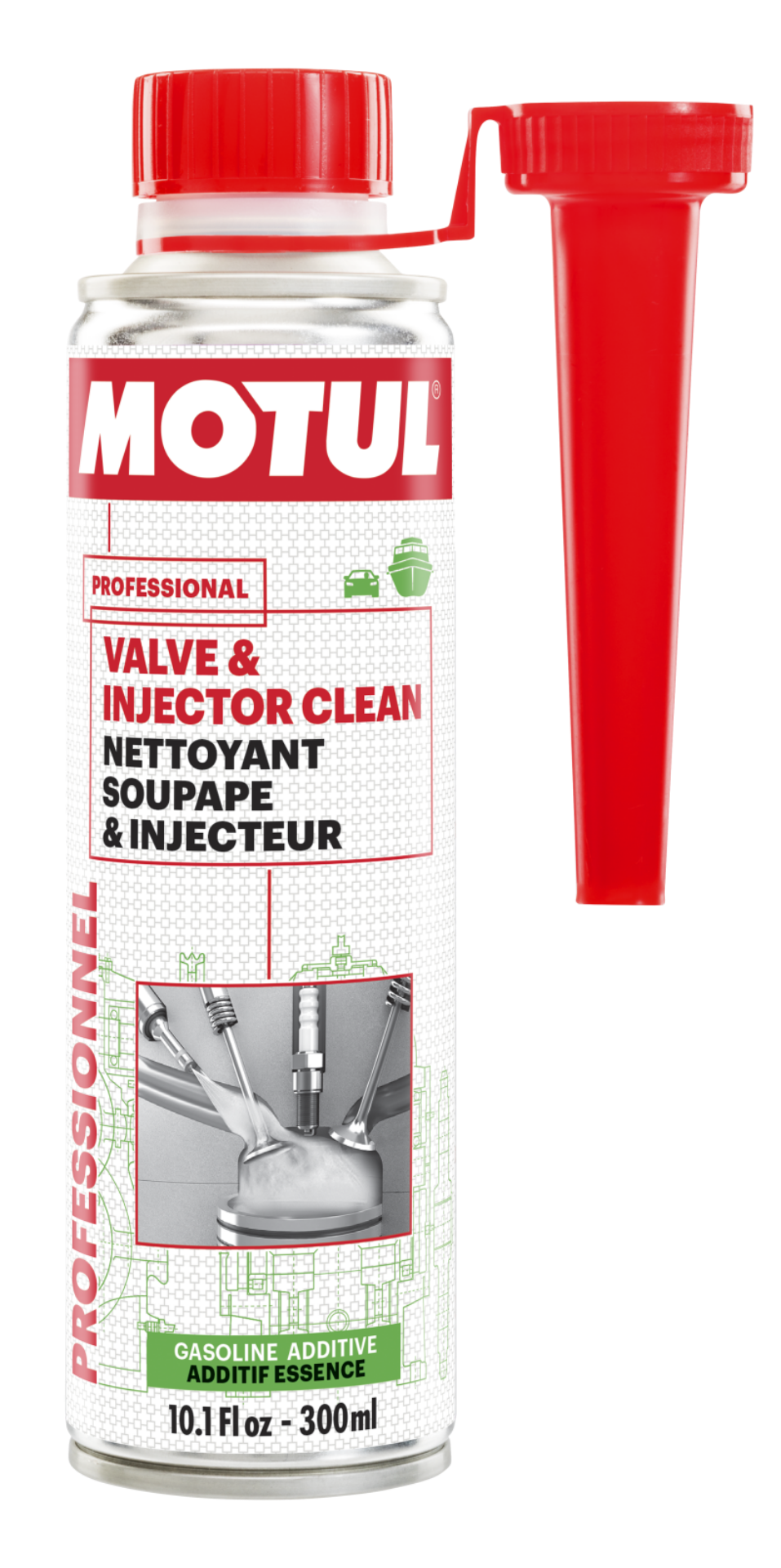 Picture of Motul 300ml Valve and Injector Clean Additive