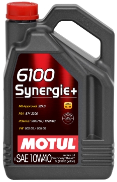 Picture of Motul 5L Technosynthese Engine Oil 6100 SYNERGIE+ 10W40 4X5L