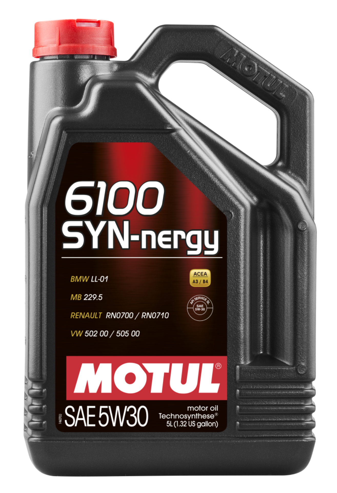 Picture of Motul 5L Technosynthese Engine Oil 6100 SYN-NERGY 5W30 - VW 502 00 505 00 - MB 229-5