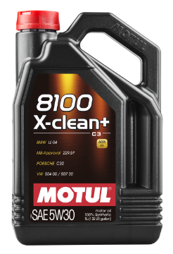 Picture of Motul 5L Synthetic Engine Oil 8100 5W30 X-CLEAN Plus