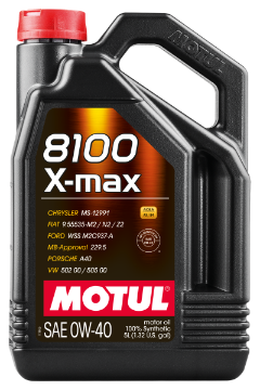 Picture of Motul 5L Synthetic Engine Oil 8100 0W40 X-MAX - Porsche A40