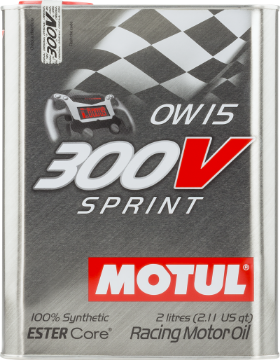 Picture of Motul 2L Synthetic-ester Racing Oil 300V SPRINT 0W15