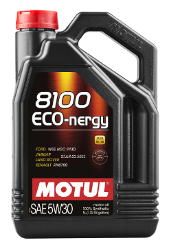 Picture of Motul 5L Synthetic Engine Oil 8100 5W30 ECO-NERGY - Ford 913C