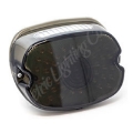 Picture of Letric Lighting 99-23 Square Back Model SO-LO Slantback Low-Profile LED Taillight - Smoke Lens