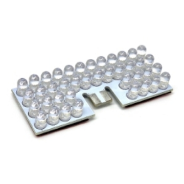 Picture of Letric Lighting 81-13 FL Models Ultra-bright LED Fender Tip LED Insert - Amber