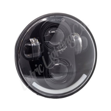 Picture of Letric Lighting 5-75" LED Black Premium Headlight
