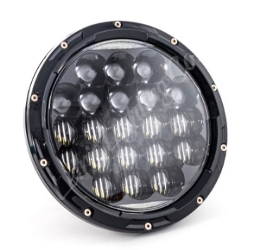 Picture of Letric Lighting 7? LED Black Aggressive Style multi-mini Headlight