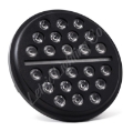 Picture of Letric Lighting 7? LED Black Buck-Shot Style multi-mini Headlight