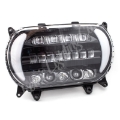 Picture of Letric Lighting 2015+ Early Road Glide LED Black-Chrome Headlight with Turn Signals