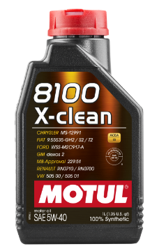 Picture of Motul 1L Synthetic Engine Oil 8100 5W40 X-CLEAN C3 -505 01-502 00-505 00-LL04