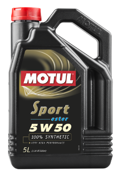Picture of Motul 5L Synthetic Engine Oil Sport 5W50