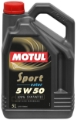 Picture of Motul 5L Synthetic Engine Oil Sport 5W50