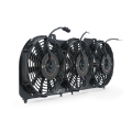Picture of Mishimoto 89-01 Jeep Cherokee XJ 4-0L Performance Aluminum Fan Shroud w-o Controller - Black