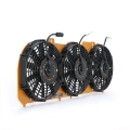 Picture of Mishimoto 89-01 Jeep Cherokee XJ 4-0L Performance Aluminum Fan Shroud w-o Controller - Gold
