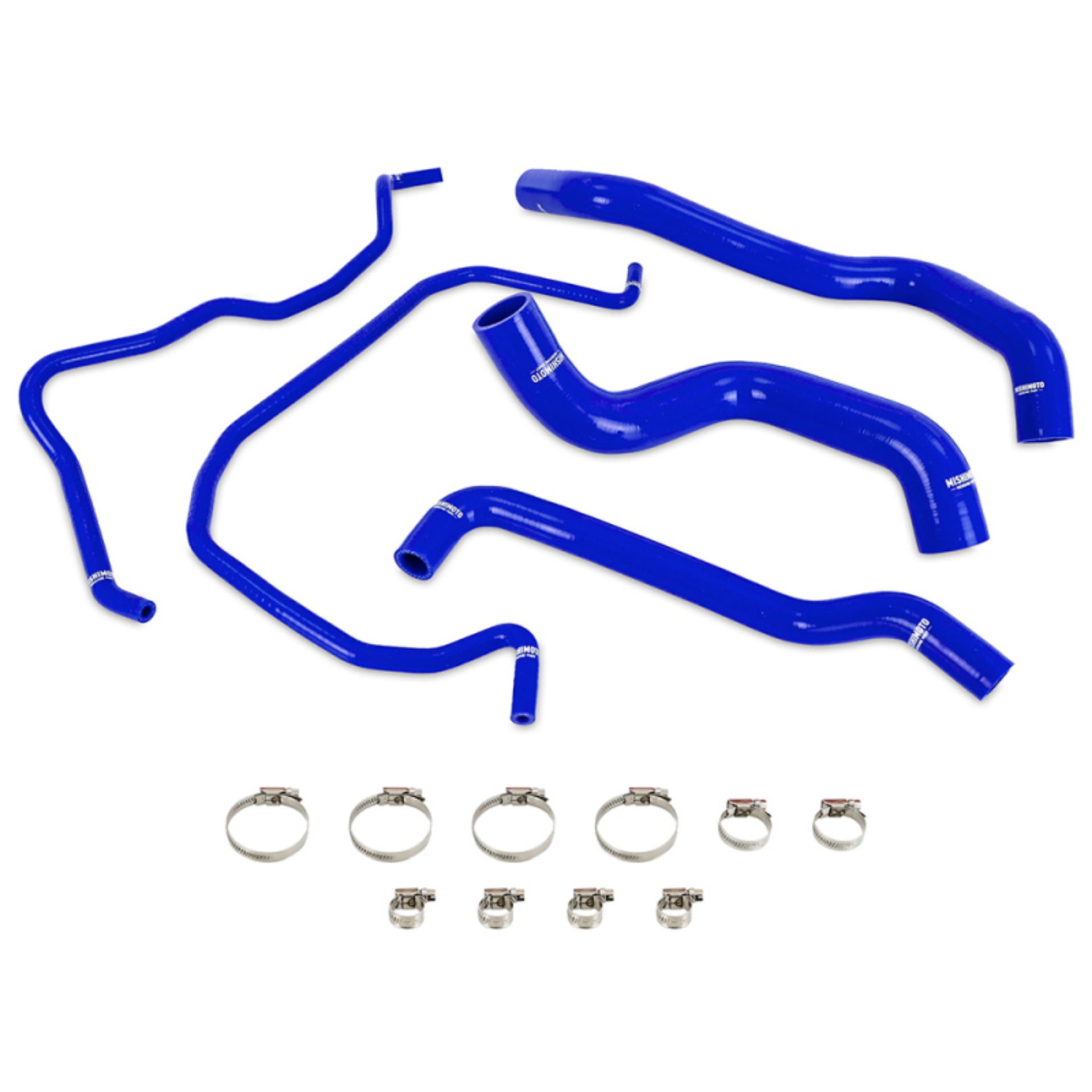 Picture of Mishimoto 2019+ Chevrolet Silverado 1500 Silicone Hose Kit - Blue